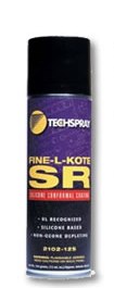 Techspray 2102 - 12 s Fine-L-Kote SR硅胶保形涂层,12盎司气溶胶