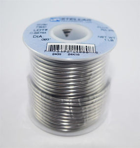 Sn60 / Pb40(60/40)松香芯焊丝直径.093”- 1磅线轴