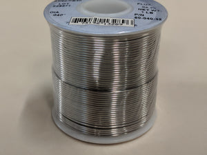 Sn60 / Pb40(60/40)松香激活焊丝,3%的通量,.040”直径,1磅线轴