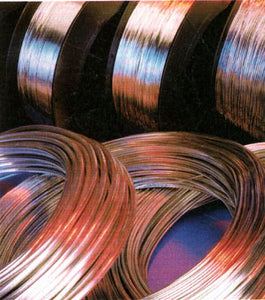 2级巴氏合金钢丝.1875“直径- 25磅线轴