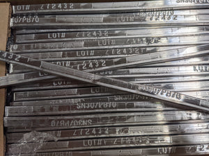 Sn30 / Pb70锡/铅焊料,米酒吧- 1/2磅棒、身体焊料
