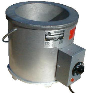 Waage电动MP80A-6-1焊锡锅,8“Dia x 5.5”深