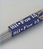Sil-Fos 15钎焊棒,1磅管,Lucas-Milhaupt 95150