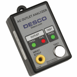 Desco 98132 AC插座和腕带测试仪