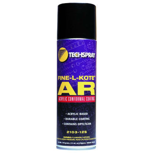 Techspray 2103 - 12 s Fine-L-Kote AR丙烯酸保形涂层,12盎司气溶胶