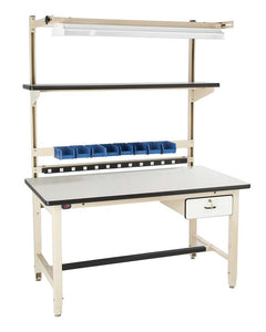pro产品线技术人员的防静电工作台BIB2 60“x 30“Bench-In-Box工具包